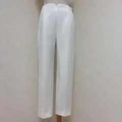 ドセデルフラメンコ　ハイウエストパンツ　白　フラメンコ衣装　ストレッチあり ドセデルフラメンコ ハイウエストパンツ 白 フラメンコ衣装 ストレッチ
