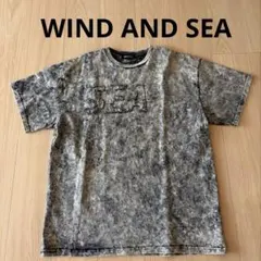 新品】ウィンダンシー ビッグロゴ Tシャツ ブリーチ加工 希少モデル 