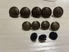 高等学校 学ランボタン