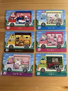 どうぶつの森　amiiboカード　サンリオ　コンプリート