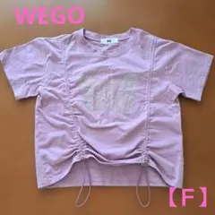WEGO バタフライ ラインストーン Tシャツ ピンク Fのサムネイル