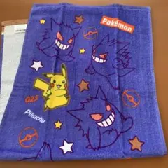 ポケットモンスター　ポケモン　ピカチュウ ゲンガー　フェイスタオル　レア