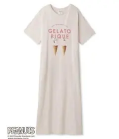 新品☆gelato pique【PEANUTS】ワンポイントワンピース