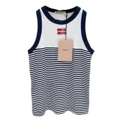 miumiu 25ss 限定 即完品 タンクトップ xs 新品 正規品のサムネイル