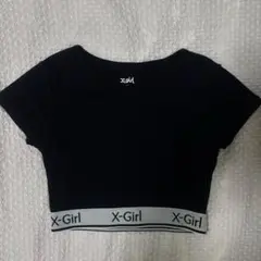 Xgirl エックスガール トップス ブラック レディース 腹だし