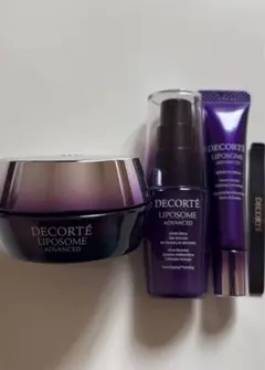 新品未開封 コスメデコルテ リポソーム アドバンスト ミニサイズクリーム他計3点