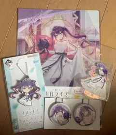 一番くじホロライブ・常闇トワまとめ売り　缶バッジ・アクリルスタンド 他