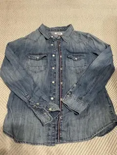 トミーフィルフィガー　XS デニムシャツ長袖