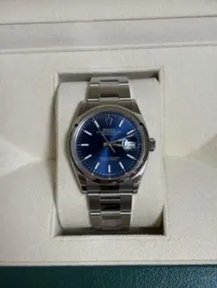 ROLEX OYSTER PERPETUAL デイトジャスト36 ブルーのサムネイル