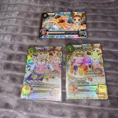 旧アイカツカード 有栖川おとめ　ロリポップタウルス　３枚セット