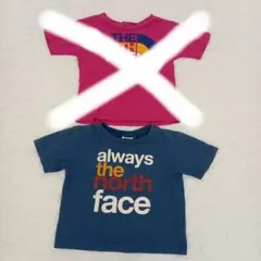 THE NORTH FACE Tシャツ 90 ネイビーのみ