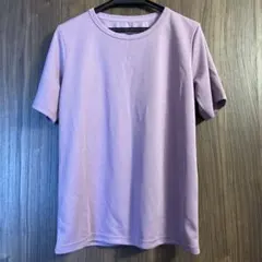薄紫 半袖 Tシャツ M