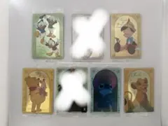 Disney characters ウエハース メタリックプラカード