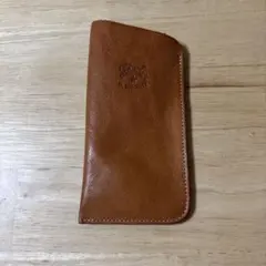 IL BISONTE レザー メガネケース