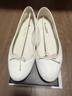 2回使用　レペット白 25サイズ　サンドリオン　箱付き