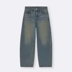 オ*イ様 バレルレッグジーンズ[丈標準]