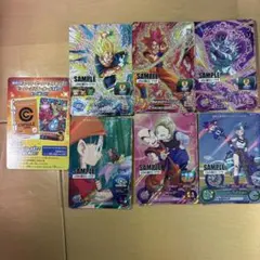 スーパードラゴンボールヒーローズ　 UGM4弾　サンプルカード　7枚セット