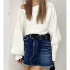 デニム ミニスカート