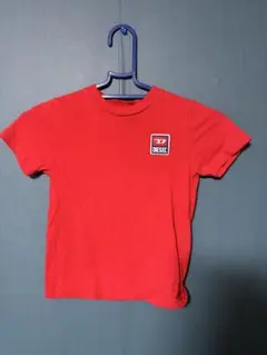 DIESEL 赤 Tシャツ