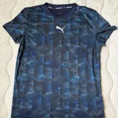 puma ドライTシャツ　幾何学模様　160のサムネイル