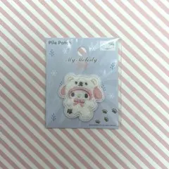 期間限定値下げ⭐︎パイルワッペン マイメロディ