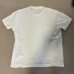 YAECA STOCK ポケットTシャツ ホワイト Mのサムネイル