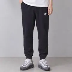NIKE ナイキ スウェットパンツ 刺繍ロゴ ブラック ワンポイント M