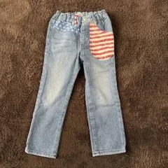 ANAP ストライプ ロングパンツ 100cm