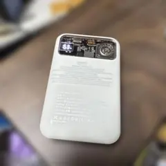 モバイルバッテリー冷却ファン付き 14000mAh 透明スケルトンデザインのサムネイル