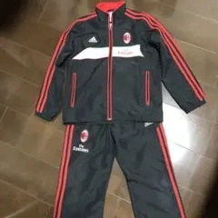 ACミランadidasセットアップ140黒