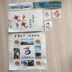 k*2様 中国切手 2008 記念切手コレクション 北京五輪 美品未使用a6