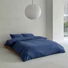 blue 無地 布団カバーセット【ART OF BLACK】
