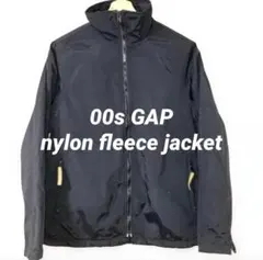 00s OLD GAP ギャップ ナイロン フリース ジャケット