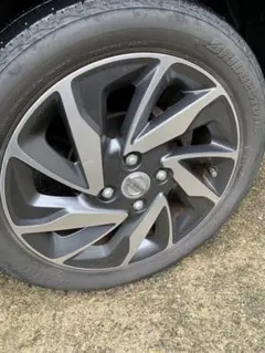 トヨタアルファード 純正 18インチ アルミホイール YOKOHAMAタイヤ付②