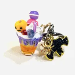 6 ハロウィンドリンクキーホルダー