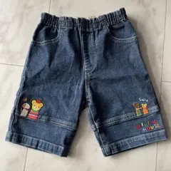 ミキハウス デニム 半ズボン 100