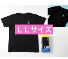 ローソン　男女兼用Ｔシャツ　からあげクン　黒　ブラック　ＬＬサイズのサムネイル