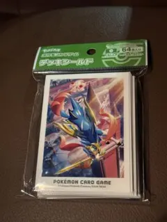 ポケモンカードゲーム デッキシールド 64枚入り ザシアン＆マホイップ