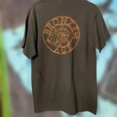 BRONZE AGE グラフィック Tシャツ ブラックJアダムスフォトプリント 