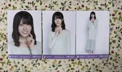 乃木坂46 生写真　期別カラーワンピース　大越ひなの　コンプ
