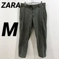 ZARAザラ メンズ スラックス テーパードパンツ カーキ EUR40 31