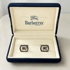 【Burberrys】カフス ヴィンテージ 騎士ロゴ SILVER925刻印有