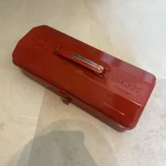 トラスコ中山 TRUSCO 山形工具箱 ツールボックス 赤のサムネイル