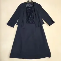 【新品・未使用】ダークネイビー フォーマル　13AR　L　卒・入学式　セレモニー