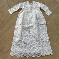 ヴィンテージレースドレス　キッズ　アンティーク