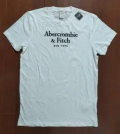 ★訳あり★Abercrombie & Fitch★刺繍ロゴ★Tシャツ★薄手★L★