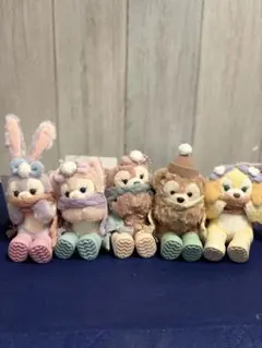 ダッフィ ダンシングスノーフレークス ぬいぐるみチャーム