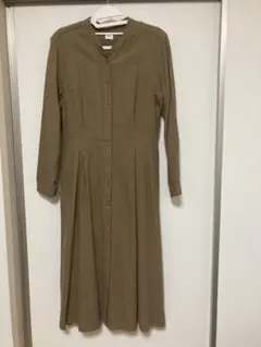 UNIQLO 長袖 シャツワンピース