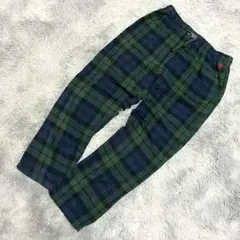 『POLO RALPH LAUREN』パジャマパンツ　ブラックウォッチ　緑(L)