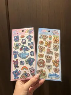 【正規品】ANGEL BLUE エンジェルブルー　フェルトシール　2枚セット